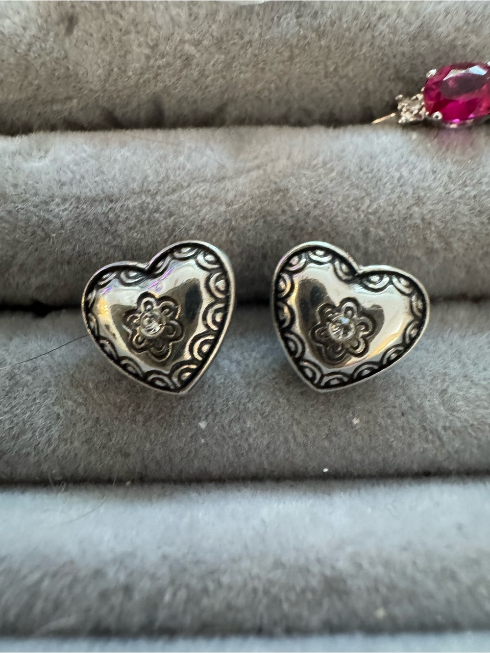 Brighton Morningstar Silver Post earrings